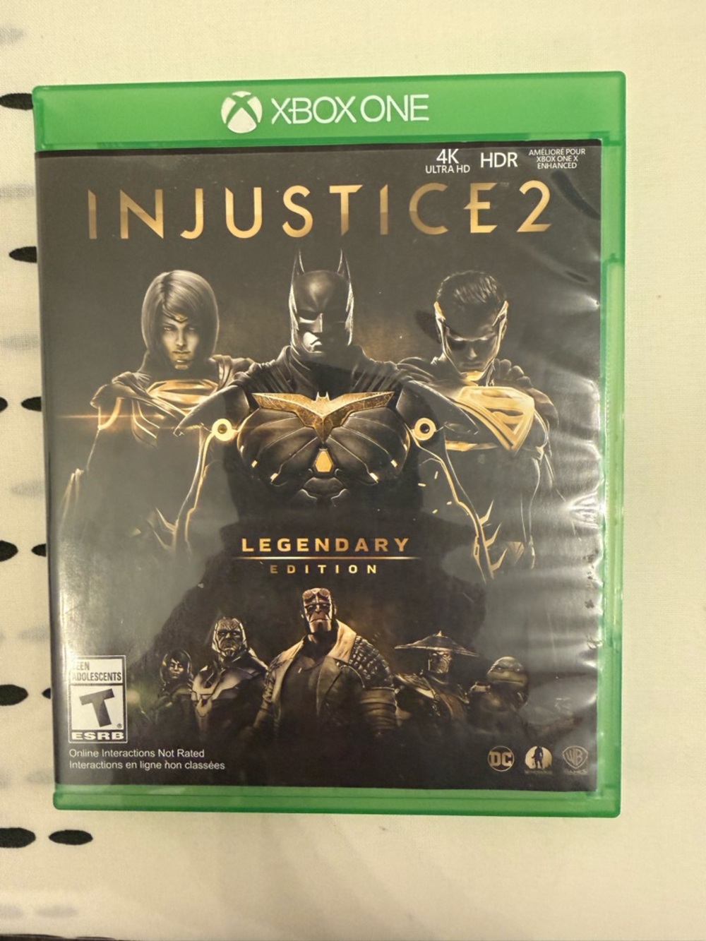 Xbox One Injustice 2 Legendary Edition - (Black/Gold)